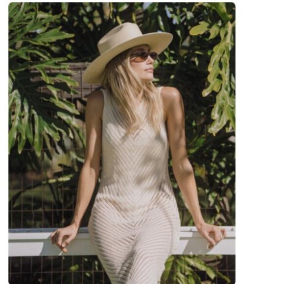 Hemlock Toluca Rancher Straw Hat - Large NWOT - Picture 1 of 3